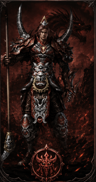 Tiger Clan warrior in golden armor